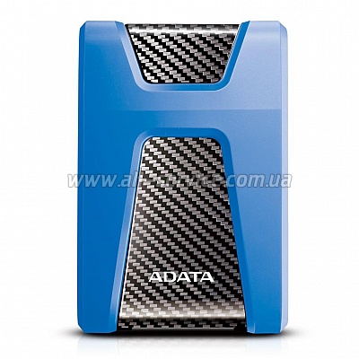  1TB ADATA HD650 2.5" USB 3.1 Durable Black (AHD650-2TU31-CBK)