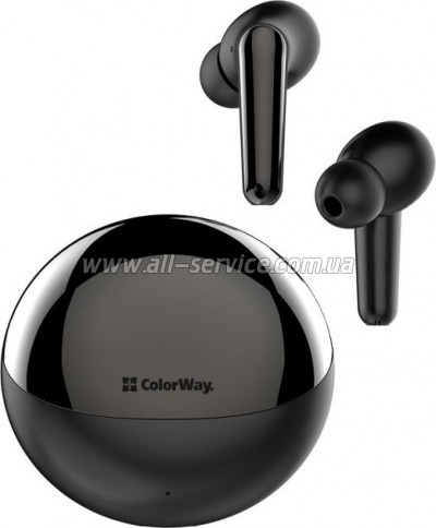  ColorWay TWS-3 Earbuds Black (CW-TWS3BK)