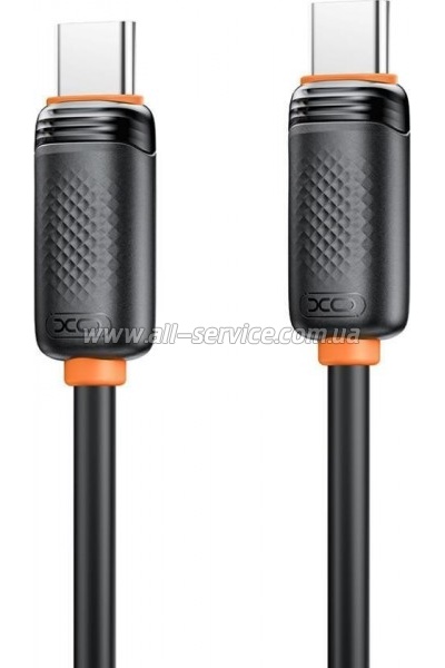 ���� ������ USB-C to USB-C 1.0m 27W black XO (XO-CB-300CC-BK)