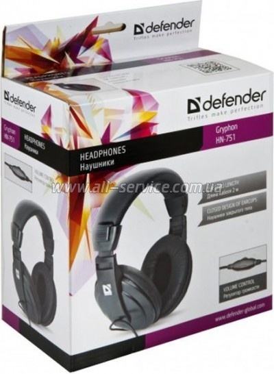  Defender Gryphon HN-750 Black (63750)