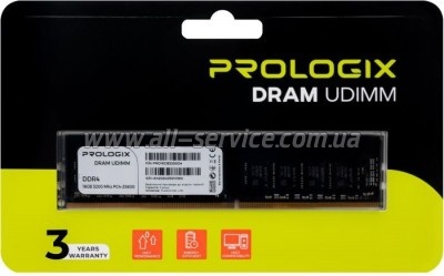     DDR4 16GB 3200 MHz Prologix (PRO16GB3200D4)