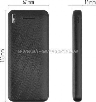������� ������������� EMOS 10000mAh Alpha Q3 PD 22.5W black (B0571B)