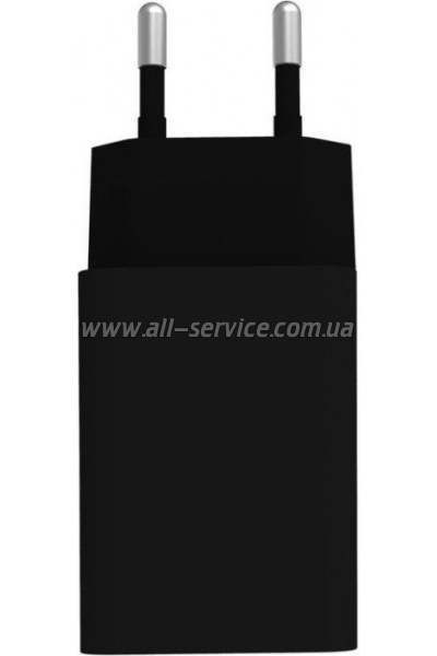   ColorWay 1USB AUTO ID 2A 10W black +  Lightning (CW-CHS012CL-BK)