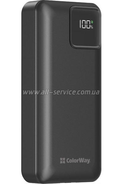 ������� ������������� ColorWay 20000mAh Optimal Power PD 22.5W Black (CW-PB200LPB5BK-PDD)