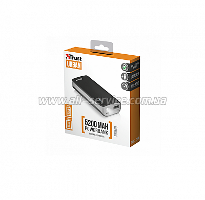   Trust Primo Power Bank 5200mAh (21635)