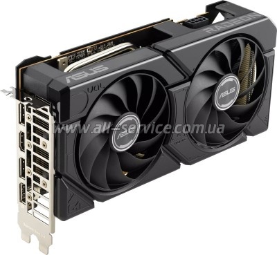  ASUS Radeon RX 7600 8Gb DUAL OC EVO (DUAL-RX7600-O8G-EVO)