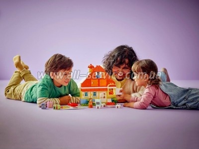 ����������� LEGO DUPLO Bluey �������� ��� ���� � ����� �� ����������� (10459)