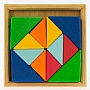Конструктор деревянный Nic Разноцветный треугольник (NIC523345)