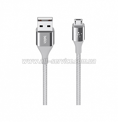  BELKIN MIXIT DuraTek MICRO-USB 1.2 silver (F2CU051bt04-SLV)