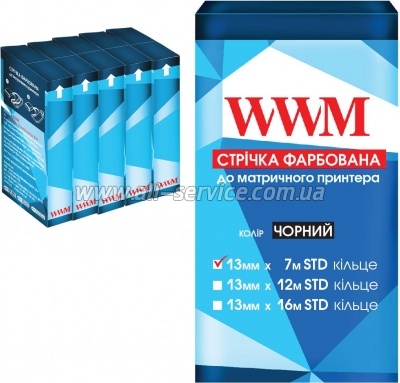 ����� �������� �������� 5�� WWM 13�� � 7� STD ������ Refill Black ( R13.7S5)