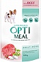 Влажный корм для собак Optimeal с говядиной и клюквой в желе 100 г (4820215369626) Влажный корм для собак Optimeal с говядиной и клюквой в желе 100 г (4820215369626)