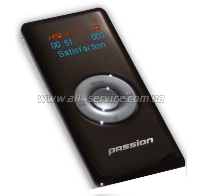 MP3  TakeMS Passion 8Gb Black (TMS8GMP3-PASSION2-S)