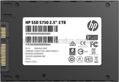  SSD 2.5" 2TB S750 HP (1R9T8AA)