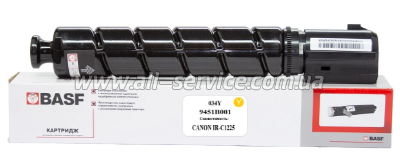 - BASF Canon iR C1225/ C1225iF  Canon 034/ 9451B001 Yellow (BASF-KT-034Y)