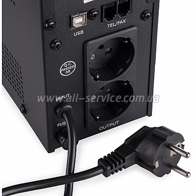  Vinga LED 800VA metal case with USB (VPE-800MU)