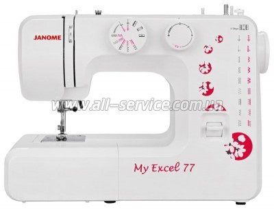 Швейная машина JANOME MY EXCEL 77 Швейная машина JANOME MY EXCEL 77