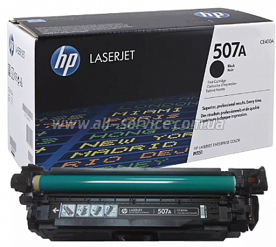   507A HP LJ Enterprise 500 Color M551/ M570/ M575 Black (CE400A)