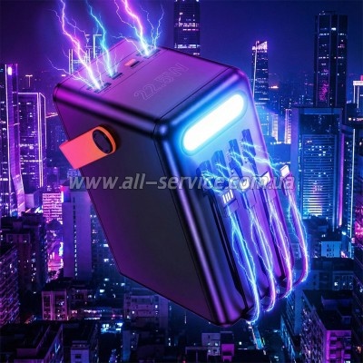 ������� ������������� HOCO 120000mAh Prometheus PD 22.5W Black (DB120 / 714723)