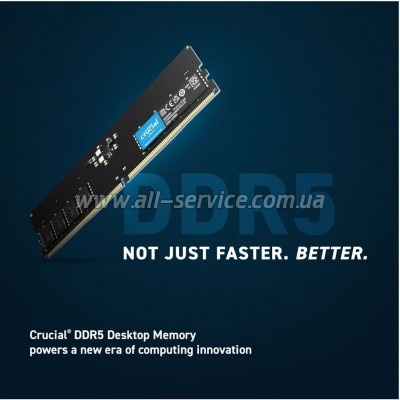     DDR5 32GB 4800 MHz Micron (CT32G48C40U5)
