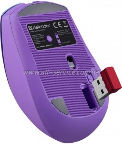 ����� Defender Mystery MM301 LED Violet (52301)