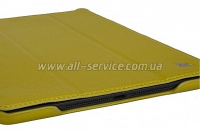  JISONCASE Ultra-Thin Smart Case for iPad Air/iPad Air 2 Olive (JS-ID5-09T73*)