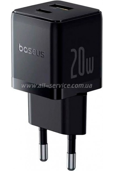 �������� ������� Baseus Palm Fast Charger C+U 20W black (P10111608113-00)