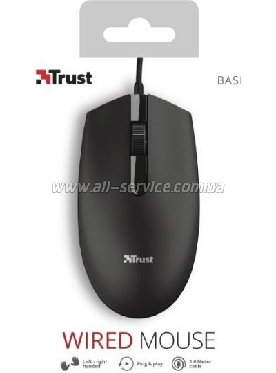  Trust Basi USB Black (24271)