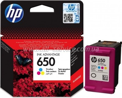 �������� �650 Color HP DJ Ink Advantage 2515 + ����������� ����� Color (Set650C-inkHP)