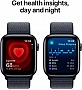 - Apple Watch SE 2024 GPS 40mm Midnight Aluminium Case with Ink Sport Loop (MXEA3QH/A)