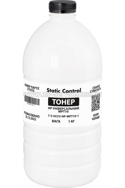 ����� SCC HP Universal MPT10 ����� 1�� Black (TSM-MPT10-1)