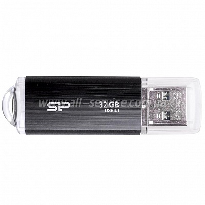  Silicon Power 64GB USB 3.0 Blaze B02 Black (SP064GBUF3B02V1K)