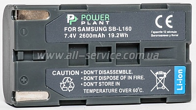 Аккумулятор PowerPlant Samsung SB-L160 (DV00DV1277) Аккумулятор PowerPlant Samsung SB-L160 (DV00DV1277)