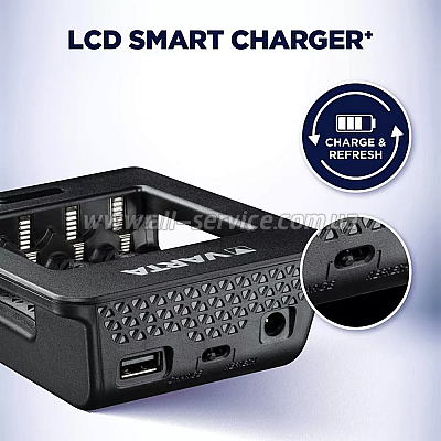   Varta LCD + 4AA 2100 mAh (57684101441)
