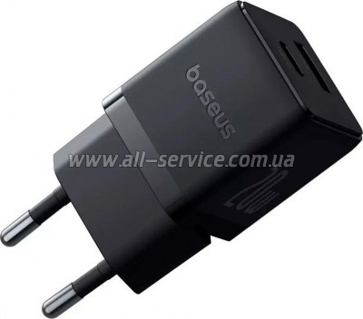 �������� ������� Baseus Palm Fast Charger C+U 20W black (P10111608113-00)