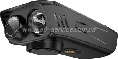  HOCO DV104 4K Riding recorder Black (6942007646000)