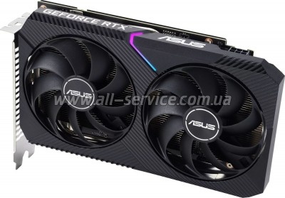  ASUS GeForce RTX3050 8Gb DUAL OC (DUAL-RTX3050-O8G-V2)