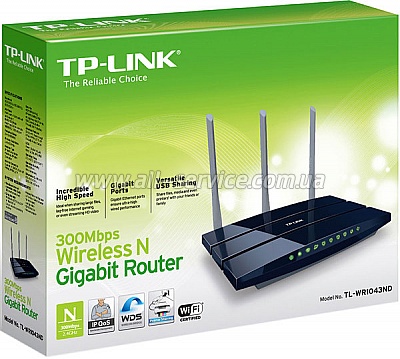 Wi-Fi   TP-LINK TL-WR1043ND