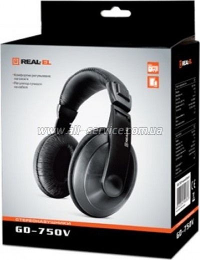  REAL-EL GD-750V Black