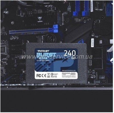 SSD  PATRIOT Burst Elite 240GB (PBE240GS25SSDR)