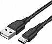 ���� ������ USB 2.0 AM to USB-C 3.0m 3.0A (18W) PVC black VENTION (CTHBI)