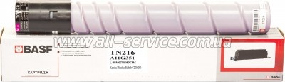 �������� BASF Minolta Bizhub C220/ TN216M ������ A11G351 Magenta (BASF-KT-TN216M)