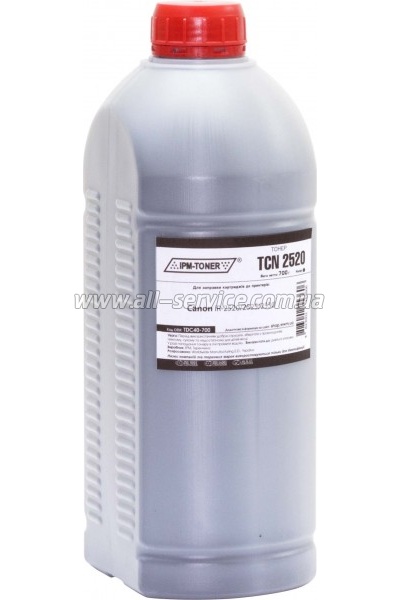 Тонер IPM Canon iR-2520/ 2525/ 2530 700г/ банка (TDC40-700) Тонер IPM Canon iR-2520/ 2525/ 2530 700г/ банка (TDC40-700)