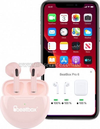 �������� BeatBox PODS PRO 6 Pink (bbppro6p)