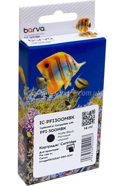 �������� Barva Canon PFI-300MBK/ 4192C001 matte black (IC-PFI300MBK)