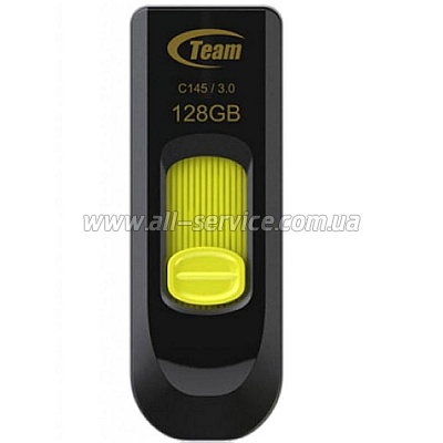  128GB TEAM GROUP USB 3.0 C145 Yellow (TC1453128GY01)
