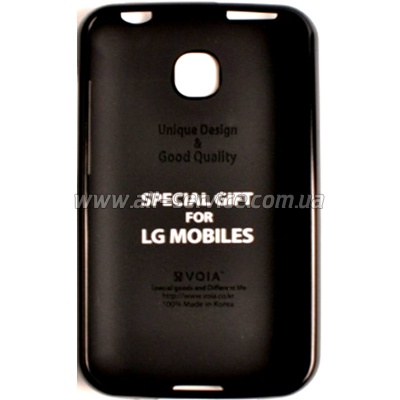  VOIA LG Optimus L4II Dual - Jelly Case (Black)