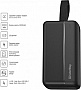   ColorWay 30000 mAh High-power 2 PD/ 20W, QC/ 3.0, USB-C/ Micro-USB (CW-PB300LPC2BK-PD)