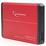Внешний карман  Gembird 2.5" Red (EE2-U3S-2-R)
