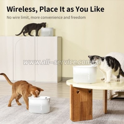   Uah Pet Glow Wireless Pet Fountain (UYSJ05QD)