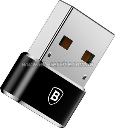������� USB 2.0 AF to USB-C black Baseus (CAAOTG-01)